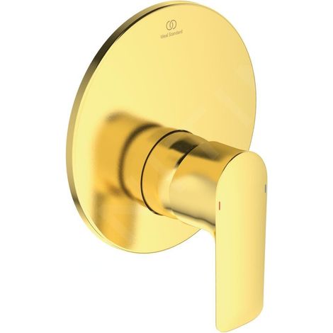 Robinet de douche IS UP Connect Air, BS2, Rosace d:163mm, Or brossé (1/3)
