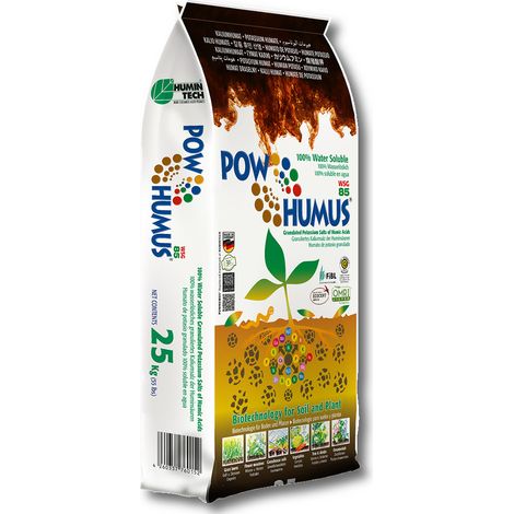 HuminTech POWHUMUS 25 kg WSG 85 Sel de potassium Acides humiques Amendement pour sol (1/3)