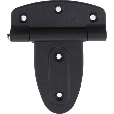 Schwarzes Nylonscharnier 131 mm für Elektroschränke (1/5)