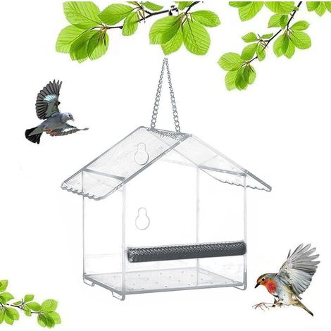 Hängendes Vogelfutterhaus – 16 x 11 x 13 cm