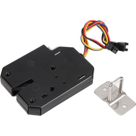 Serrure Électromagnétique - Acier Carbone - 12 V Cc - 2 A - Pour Casiers Armoires Boîtes Aux Lettres - 5,9 X 7,3 X 1,3 Cm - 1 Pièce (1/5)