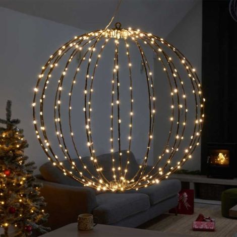 50cm Light up Christmas Twinkle Orb with 360 Warm White LEDs (1/5)