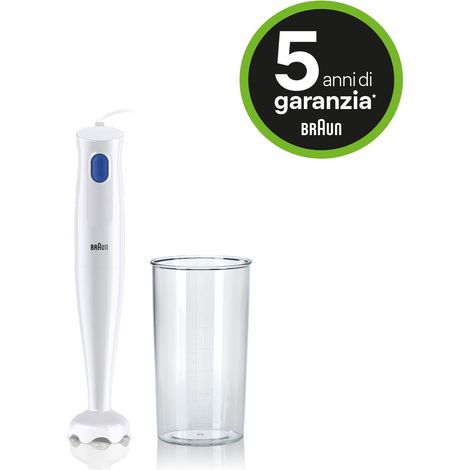 Braun MultiQuick 1 MQ 10.001P mixeur bleu 450 W (1/4)