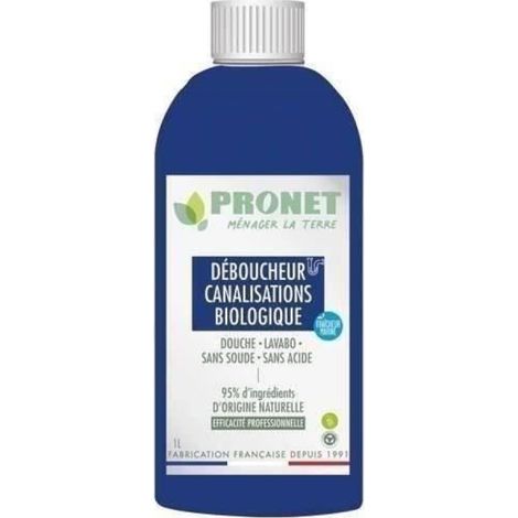 PRONET NATURE Déboucheur canalisation biologique - 1l