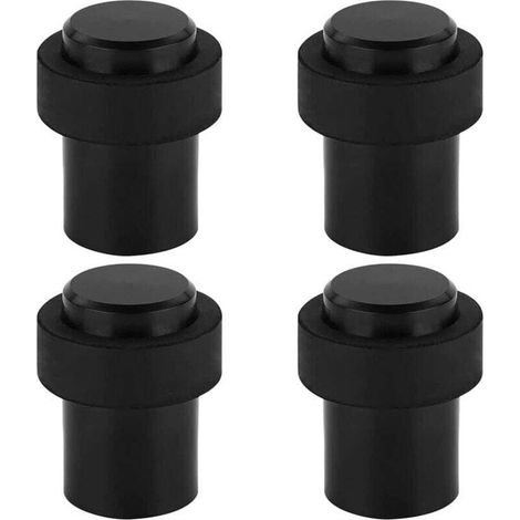 Fermaporta da pavimento in acciaio inox da 4,5 cm, fermaporta, bloccaporta (confezione da 4) (1/4)