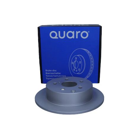 Lot de 2 Disques de frein Quaro QD0385 TOYOTA 4243105050 42431YZZAB 92168103 (1/4)