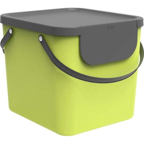 Recycling Müllsystem 40 L ALBULA ''LIME'' grün
