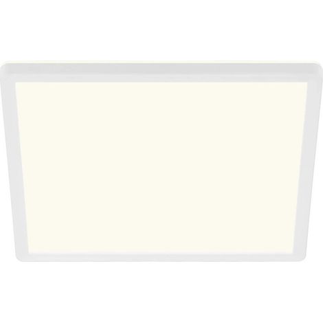 Plafoniera led slim 30x30 cm 18w 2400lm blanca