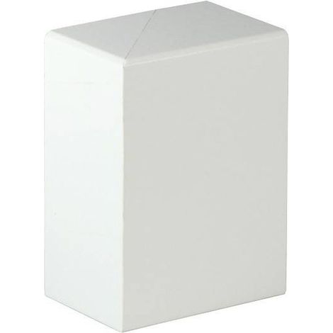 PROVISTON EndSt. für Heizrohrabdeckleiste MDF 41 x 141 mm Weiß 2 St. (1/3)