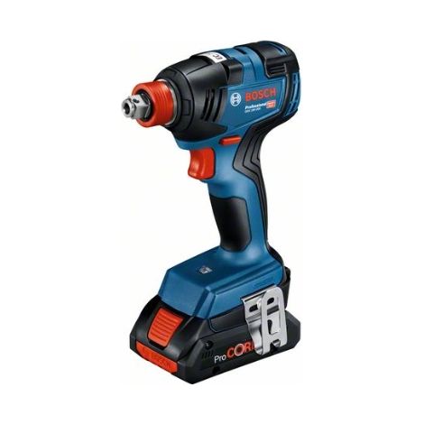 VISSEUSE Clé a chocs Bosch professional GDX 18V + 2 batteries 4Ah