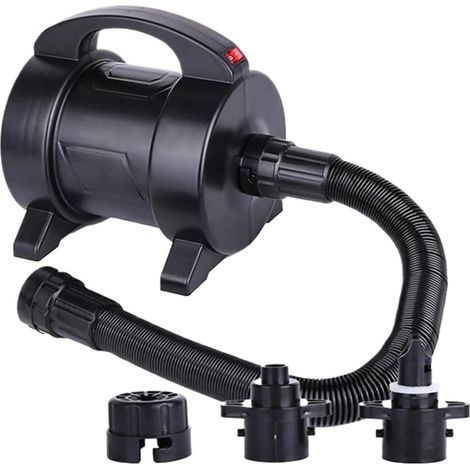 Pompe Électrique for Matelas Pneumatique, Gonflage Rapide, Gonfleur Et Dégonfleur avec 2 Buses for, Radeau, Bateau Gonflage Rapide Précis Et Tout Moment (1/5)