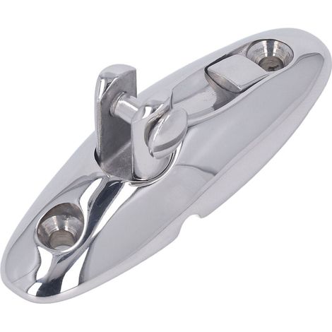 Quick-release swivel bimini hinge - Stainless steel - 92 mm - For yacht roofs - Easy installation (1/4)