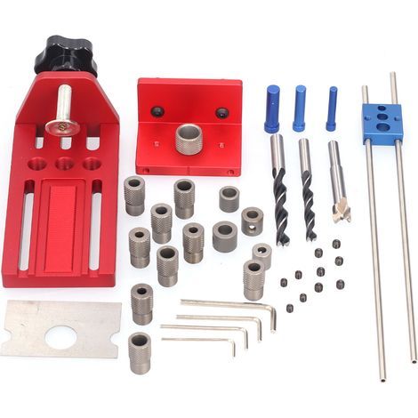 Adjustable 3-in-1 Drilling Jig for Woodworking (1/5)