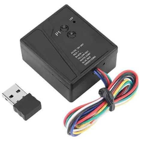 Ouvre-portail intelligent Bluetooth 2,4 GHz - Kit télécommande sans fil universel avec récepteur USB-C pour portes de garage/industrielles (1/5)