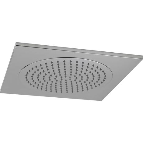 Hudson Reed Ceiling Tile Square Fixed Shower Head 500mm x 500mm - Chrome (1/5)