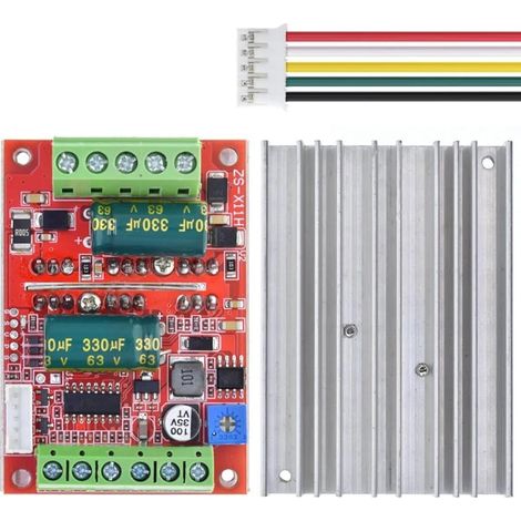 Scheda driver di controllo motore brushless DC BLDC trifase 6-60V 400W PWM Hall 12V 24V 48V