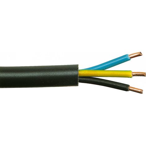 Câble électrique U1000 R2v 3g6mm2 Câble Robuste Extérieur 50m - Générique