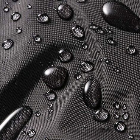 Housse de Protection pour Balancelle 3 Places 220 x 125 x 170 cm 210D Oxford Couverture Résistant à l'hiver Imperméable Noir (1/3)