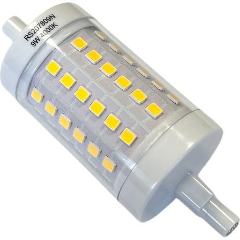 Lampada Led R7S 78mm 9W 1020lm Bianco Freddo 6000K Diametro 28mm 360 Gradi (1/3)