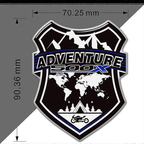 Protection de réservoir pour Honda CB500X (Bleu) (1/4)