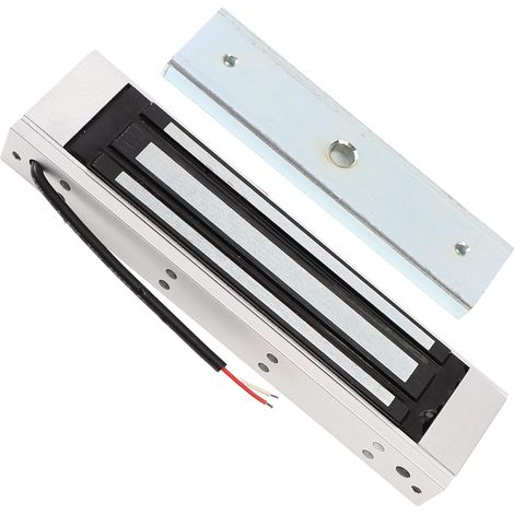 Verrou électromagnétique encastré 180 kg Force de maintien 24 V Serrure magnétique électrique intégrée pour système de contrôle d'accès (1/5)