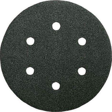 Bosch 2608605131 Black Stone 150mm 600G Sanding Sheets Pack Of 5