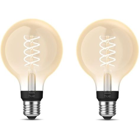 Philips Hue Ampoule Vintage Filament Globe G93 E27 EUR (Double Pack) - Philips Hue Ampoule Vintage Filament Globe G93 E27 EUR (Double Pack) (1/5)