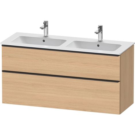 Duravit D-Neo mueble bajo lavabo suspendido, 1280x625x462mm, 1
