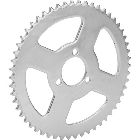 T8F 54T 29mm 3-Loch-Kettenrad, Kurbelgarnitur aus weißem Stahl für 47/49cc Minibikes, Quads und Karts (1/5)