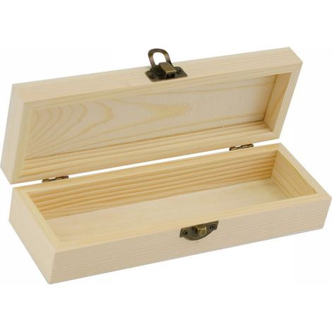 TrAdE Shop Traesio - Set 6 Scatole In Legno Decoupage Portagioie Scatola Cofanetto Rettangolare - (1/3)