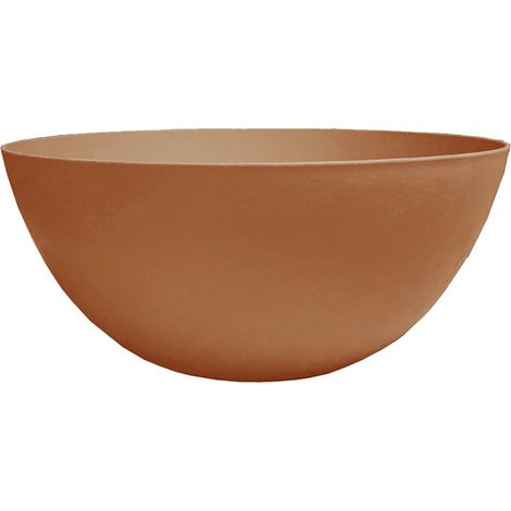 Poétic ELEMENT Pflanzschale Terrakottafarben Ø 39 cm - Kunststoff (1/3)