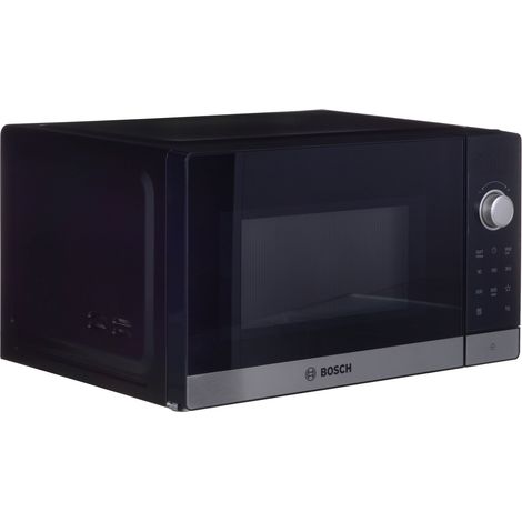 Bosch Serie 2 FFL023MS2 microwave Countertop Solo microwave 20 L 800 W Black. Stainless steel (1/5)
