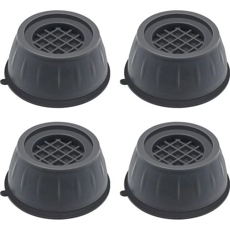 MINKUROW 4er Set Waschmaschinenauflagen Antirutsch Gummiauflagen Vibrationsdämpfer Vibrationsdämpfer für Waschmaschinen und Trockner