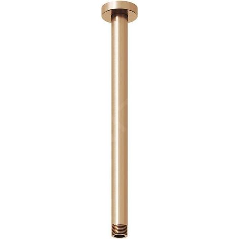 Ravak - Bras de douche plafond, 30 cm, or rose brossé X07P713 (1/3)