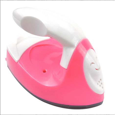 Fer À Repasser Mini - Presse À Chaleur Portative - Pour Transferts De Vinyle Et Patchs Sur Vêtements - Température 180 °C - 1 Pièce (1/5)