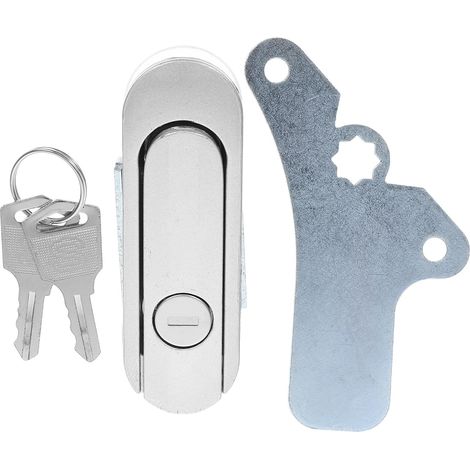 Verrou de sécurité industriel pour armoires, loquet antivol en (1/5)