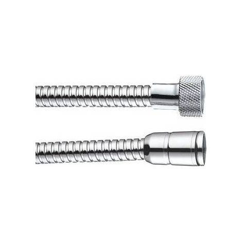 FLEX IN OTTONE DOPPIA AGGRAFFATURA CONO PER STOP SICUREZZA cm 125 - Cromo BOSSINI