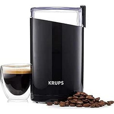 Krups Macinacaffè a doppia lama, 240 V, Nero (1/4)