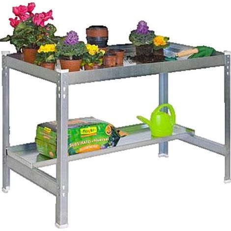 Simonrack Tavolo di preparazione zincato 150x60 cm robusto