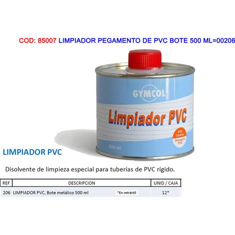 Detergente per colla PVC 500ml