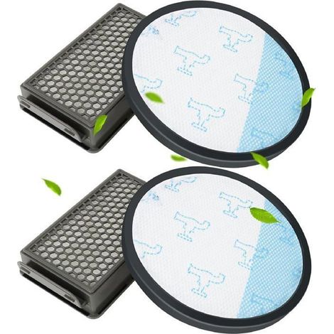 Lot de 4 Filtres HEPA compatibles Rowenta RO4825EA, RO4871EA, RO4855EA, RO4881EA, ZR780000 (1/5)