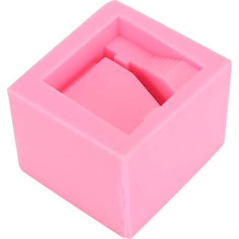 Moule en Silicone 3D Maison Villa pour Gâteau, Savon Artisanal et Pot de Fleur (1/5)