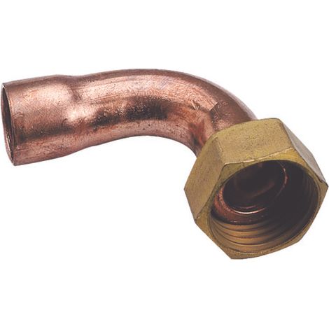 Coude écrou prisonnier F1''(26/34)-22 Le lot de 10