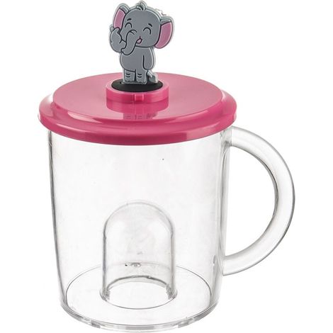 Becher mit Elefantenfigur für Kinder, Keramik, zum Tee- oder Kaffeetrinken, 240 ml (1/5)