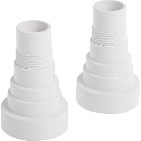 Kit adaptateur de tuyau de filtre multifonctionnel 4550 avec joint, compatible avec Intex et Bestway (une pièce)