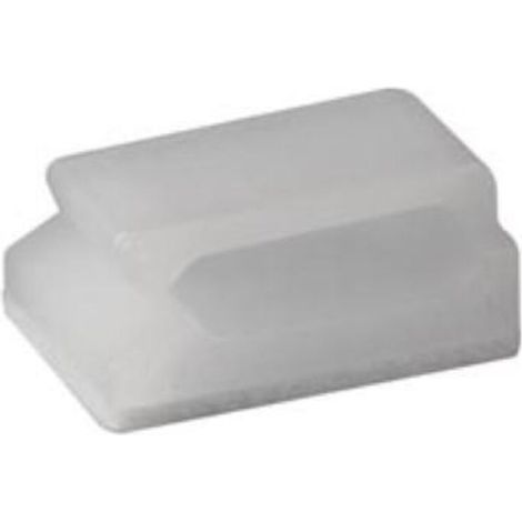 Attaches De Câble Auto-Adhésives - Compatible Câbles 2 5 X 10 5 Mm - Organisation Câbles Murale Et Bureau - 10 Pièces (1/2)