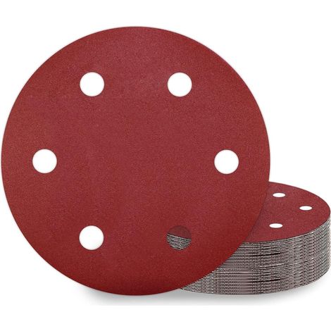Schleifpapier 225mm Klett 6 Loch 25 P240 Schleifgiraffe P240 25.0 (1/5)