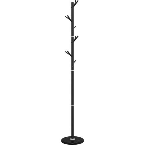 Coat Stand Black 175 cm Powder-coated Iron vidaXL (1/5)