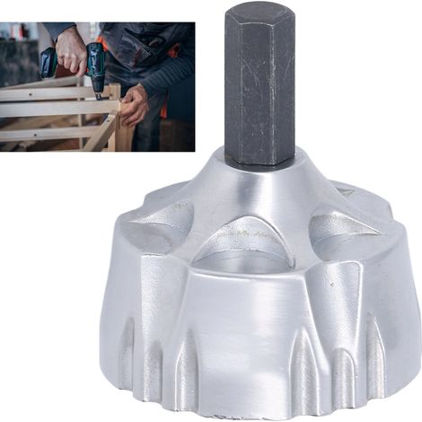 Chanfrein à manche hexagonal 13-36 mm en alliage de zinc (1/5)