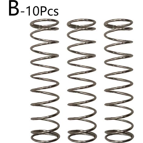 Sécateur à ressort de compression en acier inoxydable (10 pièces), ressort rond en forme de V, ciseaux de jardin, accessoires et outils 0973